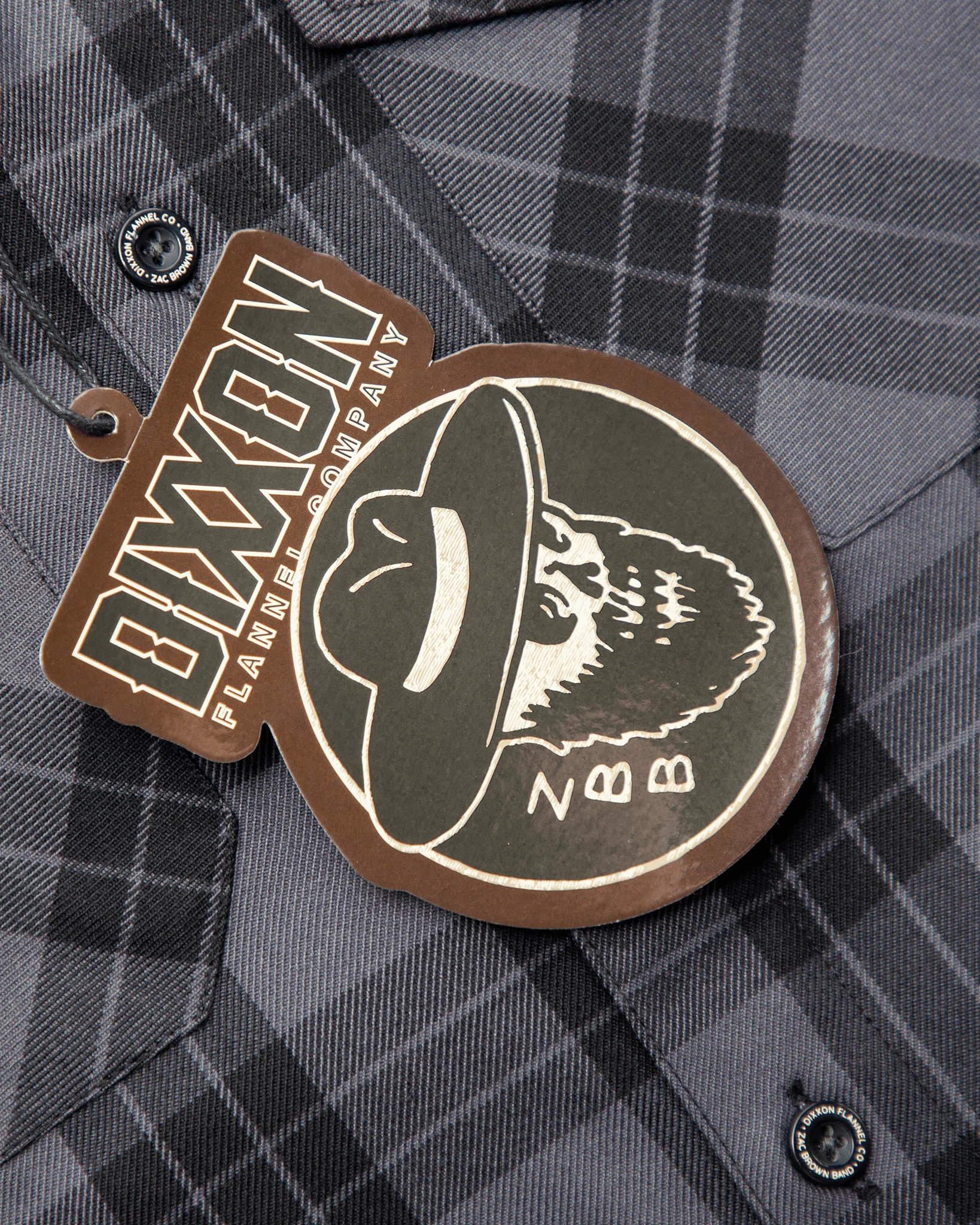 Zac Brown Band 2024 Short Sleeve Flannel - Image 7